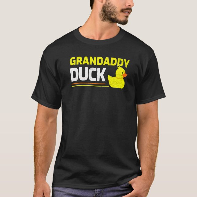 Camiseta Granito de pato de duque de goma para hombres padr (Anverso)
