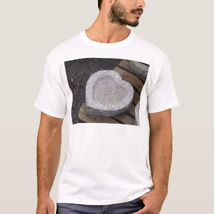 Camiseta granito esculpido de los cuencos del shap del