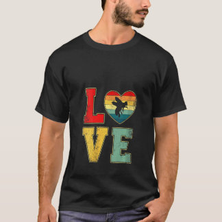 Camiseta Granja A de amor para mujeres ventilado retro de 7