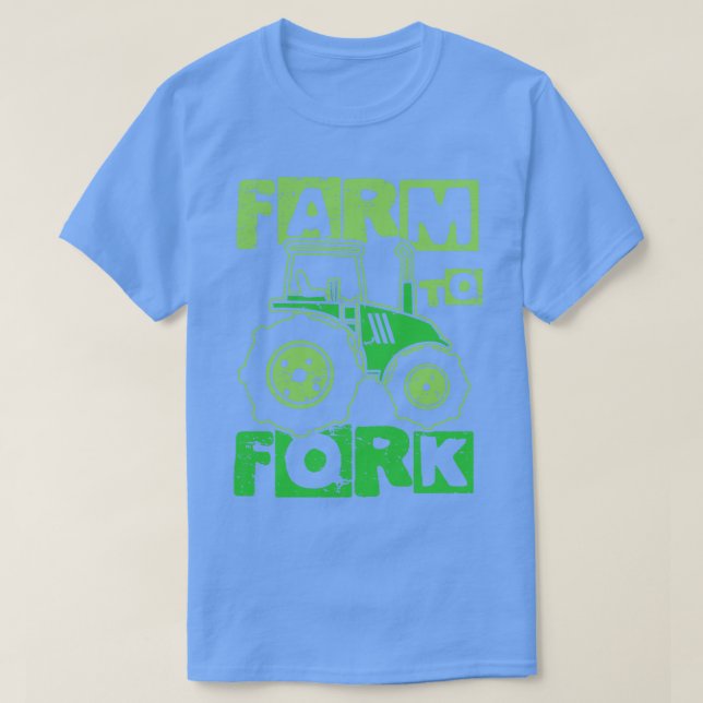 Camiseta Granja a tenedor (Diseño del anverso)