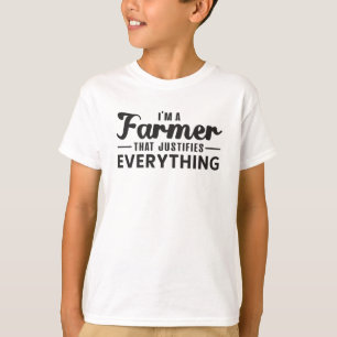 Camiseta Granja agrícola Agricultura Granja Divertida Idea