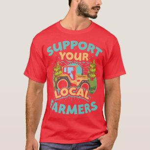 Camiseta Granja agrícola de agricultores de tractores