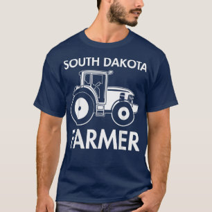 Camiseta Granja agrícola de cosecha de cosechas masculina d