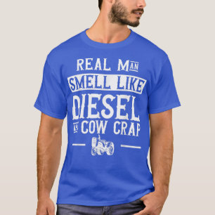Camiseta Granja Agrícola El tractor huele a diésel y