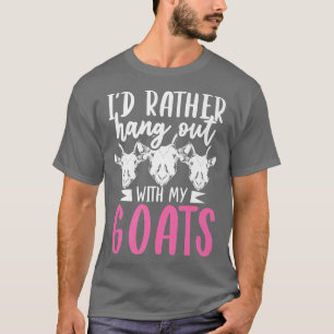 Camiseta Granja animal amante Cabra Lover Agricultora Graci