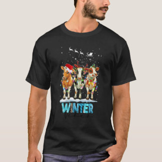 Camiseta Granja Animales Vacas Sombrero Santa Familia Pijam