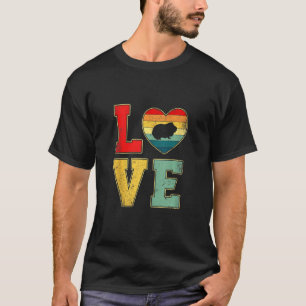 Camiseta Granja cardíaca A de la época de amor guineano ret