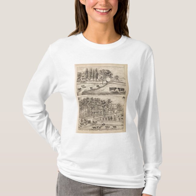 Camiseta Granja común en Orwell Vermont (Anverso)
