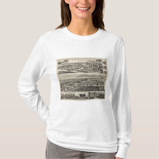 Camiseta Granja común, lectura, Kansas