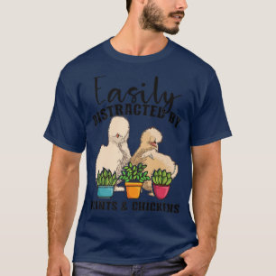 Camiseta Granja cultivadora de galletitas de jardín silkie 