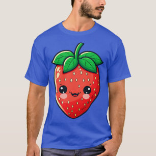 Camiseta Granja Cute Kawaii Strawberry Fruit