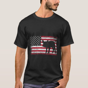 Camiseta Granja De Agricultores De Pig Bbq 4 De Julio Bande