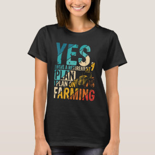 Camiseta Granja de agricultura de labranza agrícola de reti