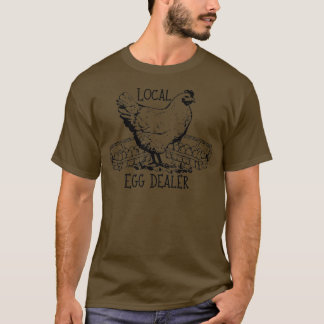 Camiseta Granja de Amante de Pollo Bleached, divertida come