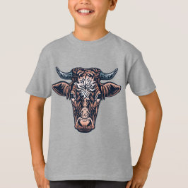 Camiseta Granja de animales amigos vaca