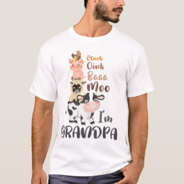 Camiseta Granja de animales Caw Matar al abuelo de la famil