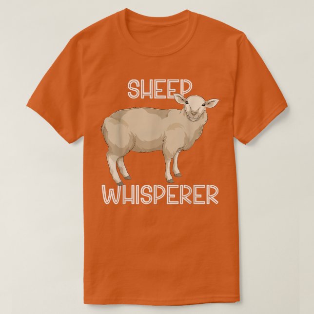 Camiseta Granja de animales de granja de ovejas de Whispere (Diseño del anverso)