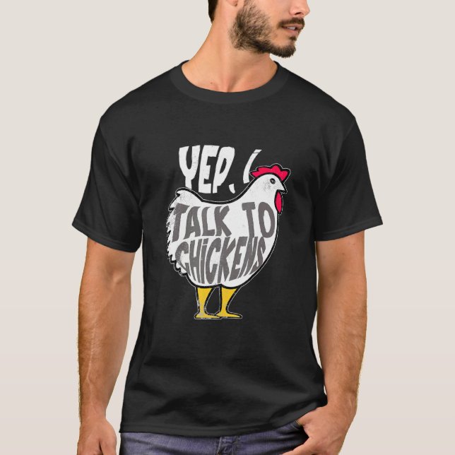 Camiseta Granja de Animales de Pollo (Anverso)