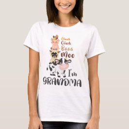 Camiseta Granja de animales Primer cumpleaños coincidiendo 