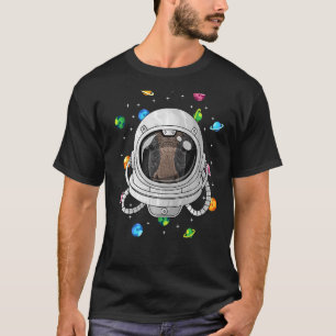 Camiseta Granja de Astronauta Vaca Profunda En La Universid