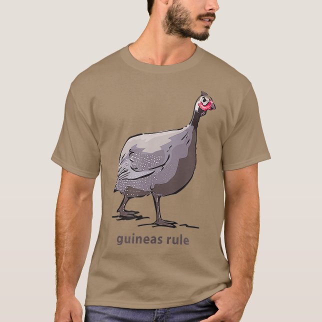 Camiseta Granja de aves de corral guineafowl para (Anverso)