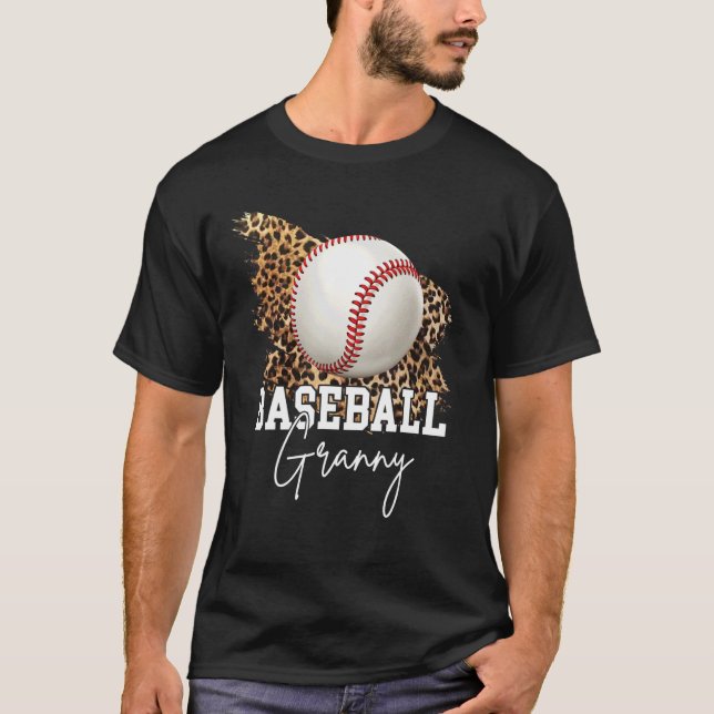 Camiseta Granja de béisbol Leopard Heart (Anverso)