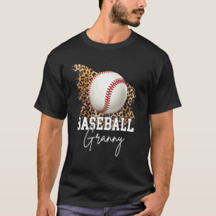 Camiseta Granja de béisbol Leopard Heart