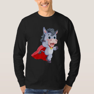 Camiseta Granja de burro de bebé mola cultivando burro gran