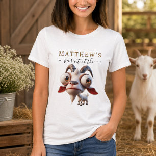 Camiseta Granja de cabra de animales Segundo Fiesta de cump