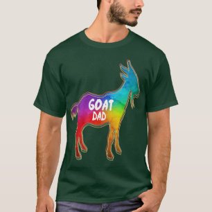 Camiseta Granja de cabras macho Cabra papá granja animal gr