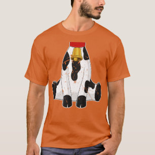 Camiseta Granja de Chicas de Cow Costume Cute Bots
