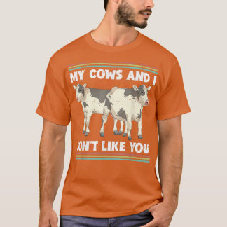 Camiseta Granja de cría de animales de granja de vacas de g