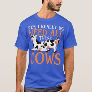 Camiseta Granja de cría de animales de granja de vacas dive