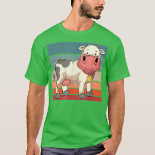 Camiseta Granja de cría de ganaderos retro de vacas de cult