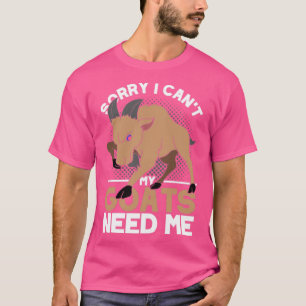 Camiseta Granja de cría de ganado de Cabra divertida para g