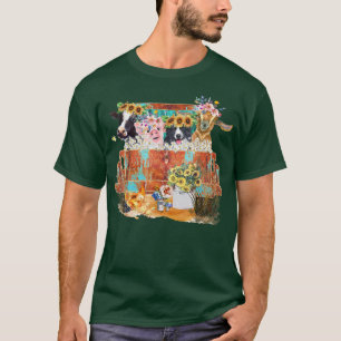 Camiseta Granja de cría de ganado Rusty Truck Farmer Farm