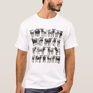 Camiseta Granja de cría de ganado vacuno