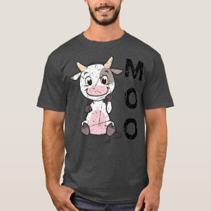 Camiseta Granja de cría de ganado vacuno Lover Moo Baby Cow