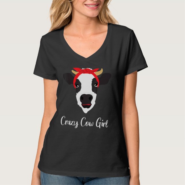 Camiseta Granja de cría de vacas (Anverso)