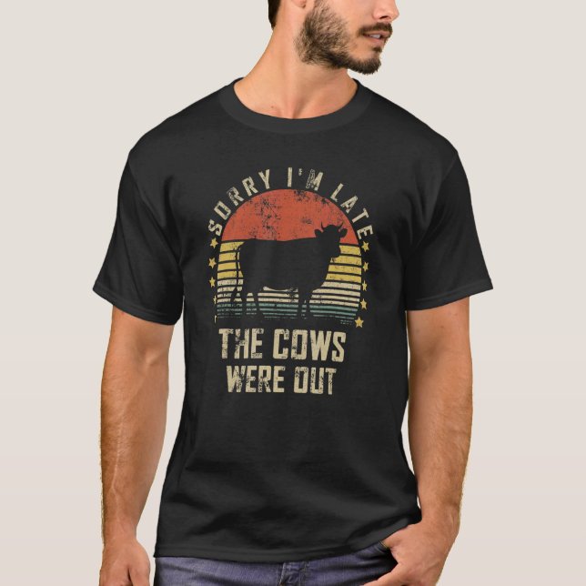Camiseta Granja de cría de vacas de granja de ganaderos (Anverso)