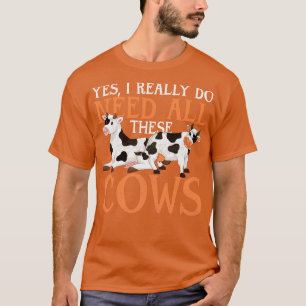 Camiseta Granja de cría divertida de vaca de cría animal