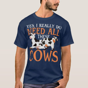 Camiseta Granja de cría divertida de vaca de cría animal