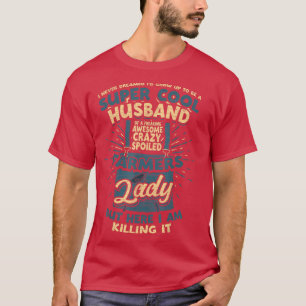 Camiseta Granja de cría para esposos de granjas de granjas 