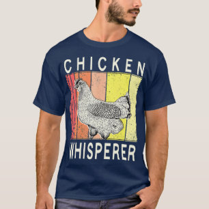 Camiseta Granja de criaderos divertidos de pollo en Whisper