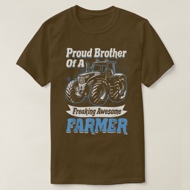 Camiseta Granja de cultivo Tractor Agricultura Cosechadora  (Diseño del anverso)