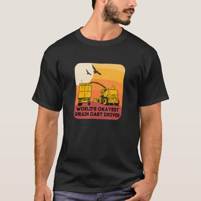 Camiseta Granja de diversión para conductores de carritos d (Anverso)