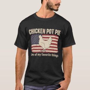 Camiseta Granja de divertida tarta de pollo, amante de las