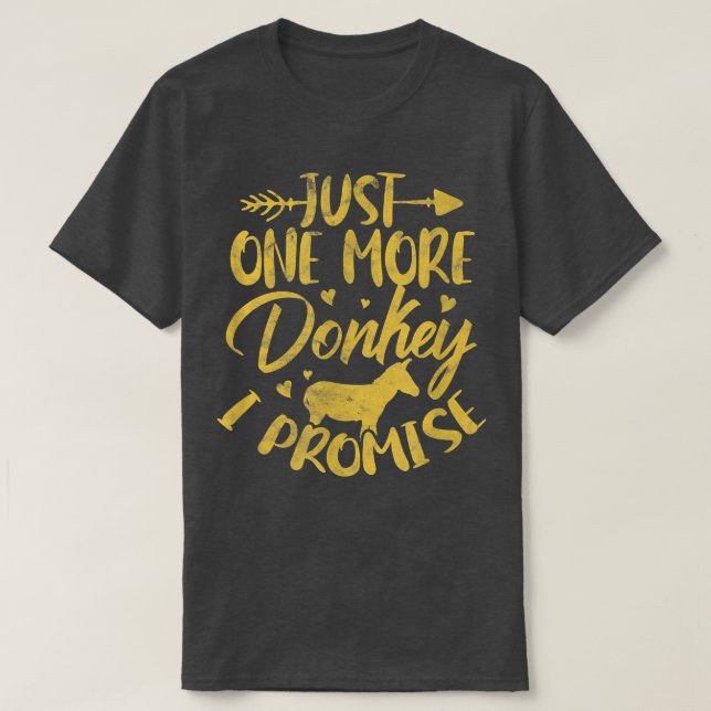 Camiseta Granja de Donkey Granja de dueños de Donkey Lover (Diseño del anverso)