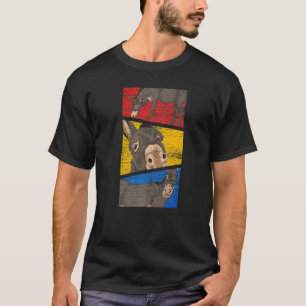 Camiseta Granja de Donkey Granjero Animal Pop Donkey 1