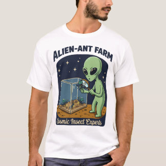 Camiseta Granja de extranjeros - Expertos en insectos cósmi
